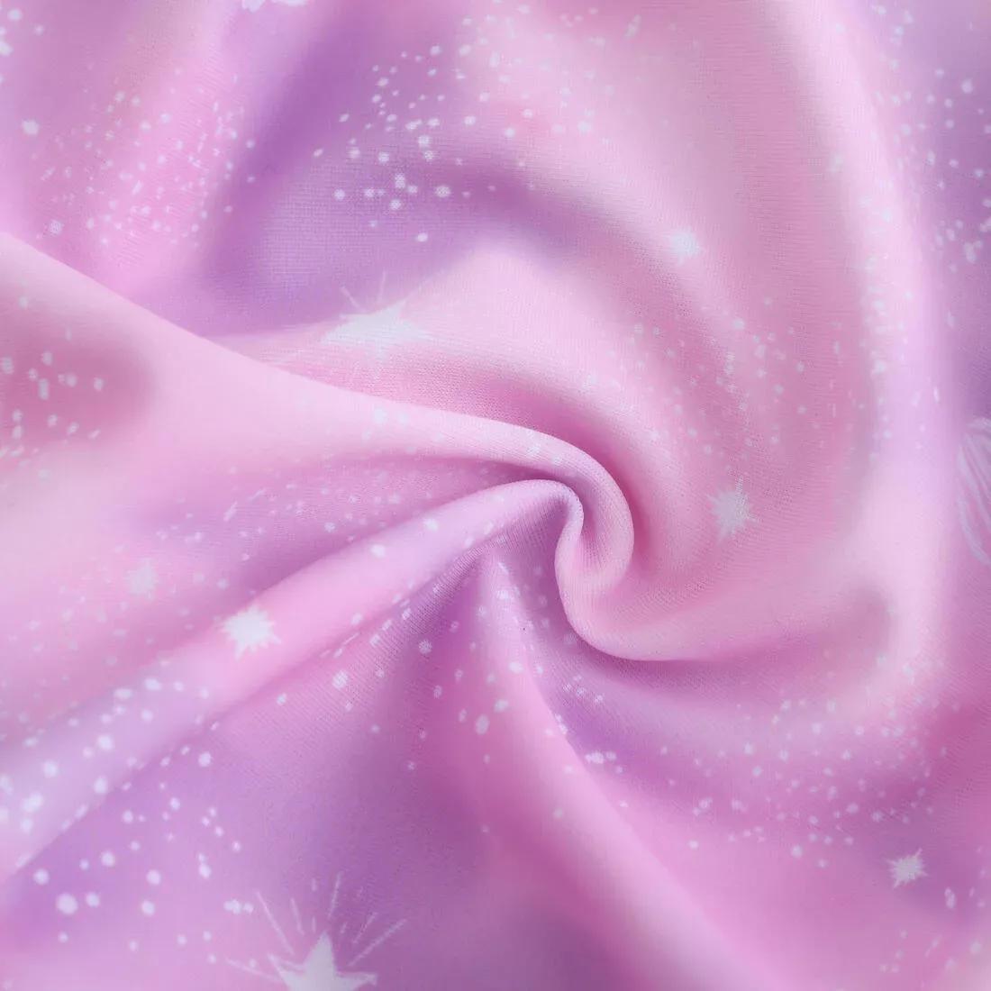 Kids Girls One Piece Skirt Swimsuit - 1P Mini Amber Sky, Pink, No Color, large image number 10