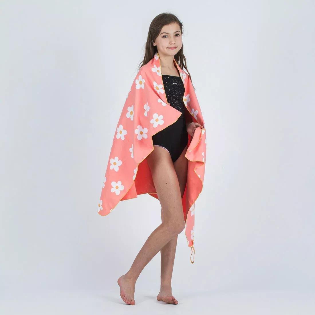 ASH GREEN Microfibre Swimming Towel Size XL 110 x 175 cm - Print, 5401_000, large image number 9