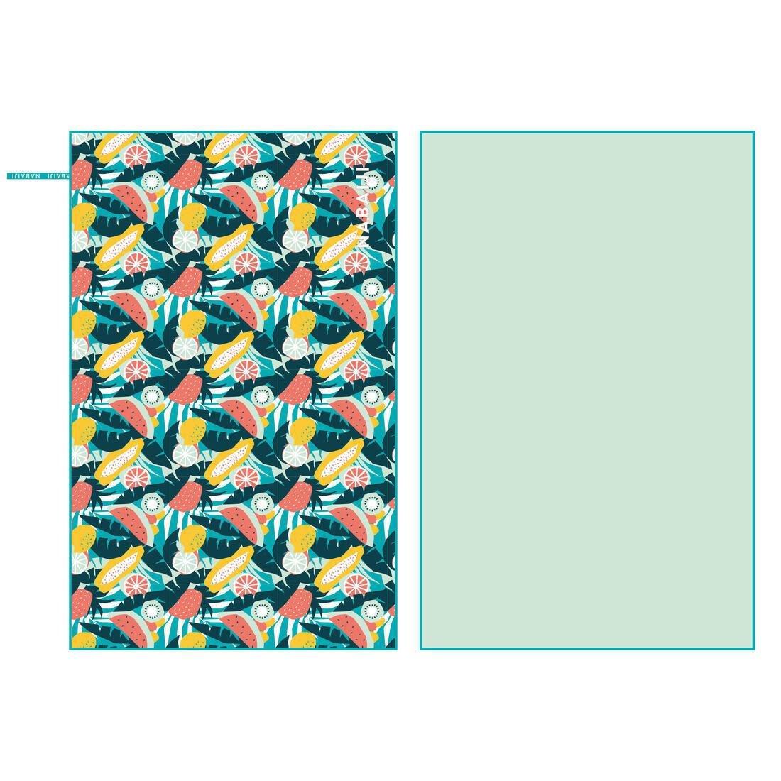 Microfibre Swimming Towel - Size Xl 110 X 175 Cm, Green, No Color, large image number 9