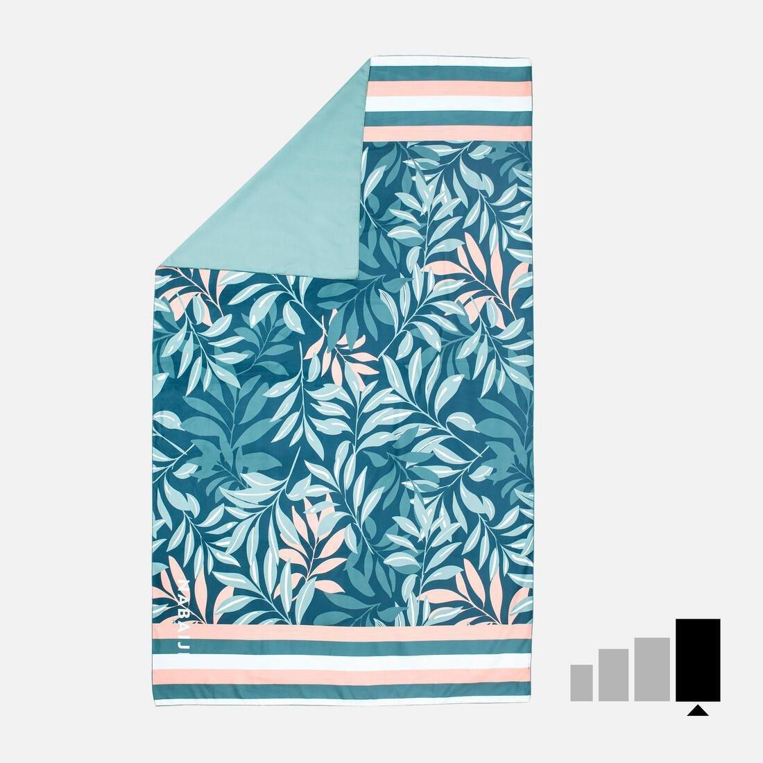 Microfibre Swimming Towel - Size Xl 110 X 175 Cm, Green, No Color, large image number 14