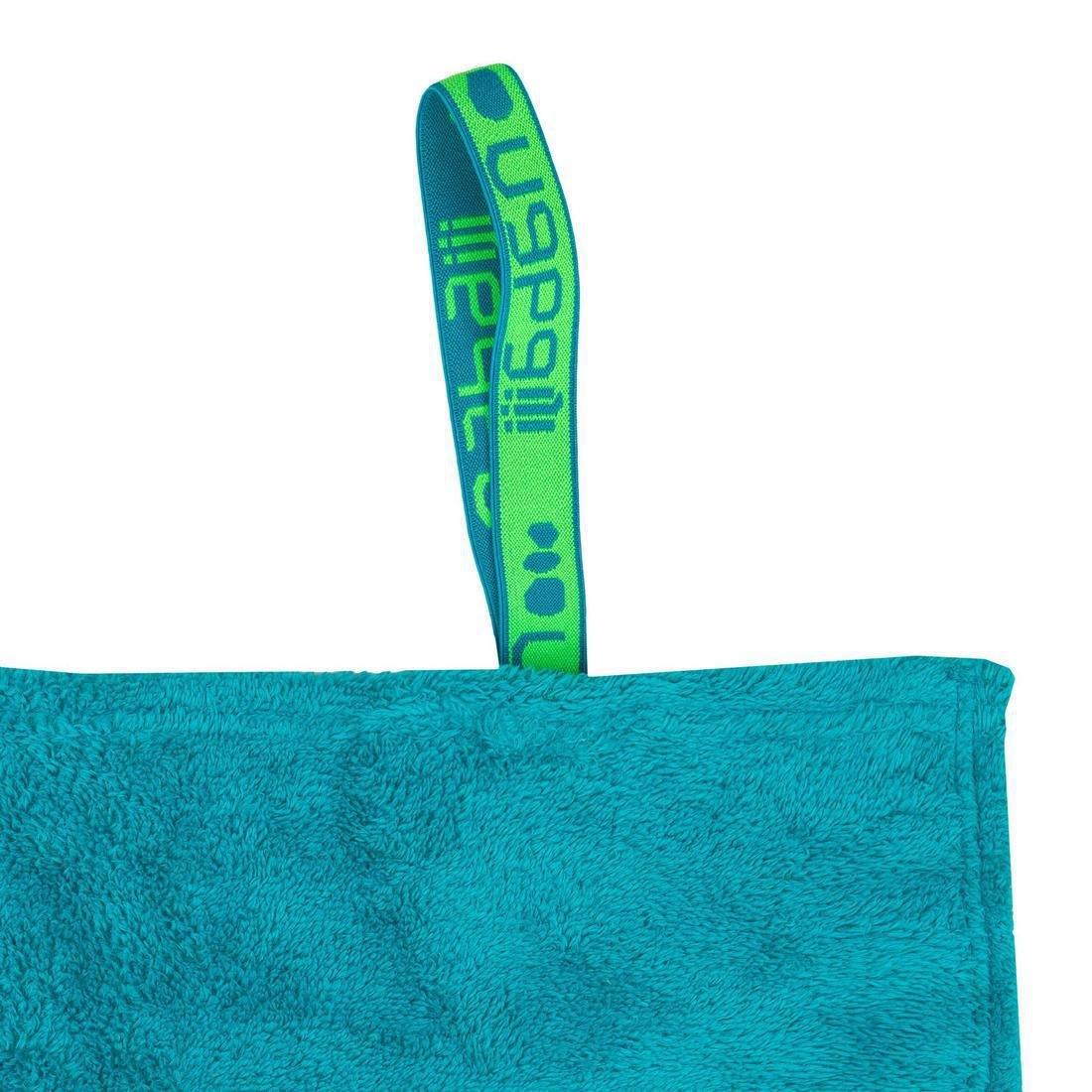 SMOKED GREEN Ultra-soft microfibre swimming towel size L 80 x 130 cm, No Color, large image number 10
