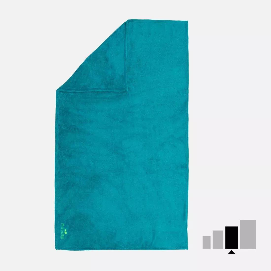 DUSK BLUE Ultra-Soft Microfibre Towel Size L 80 x 130 cm, No Color, large image number 1