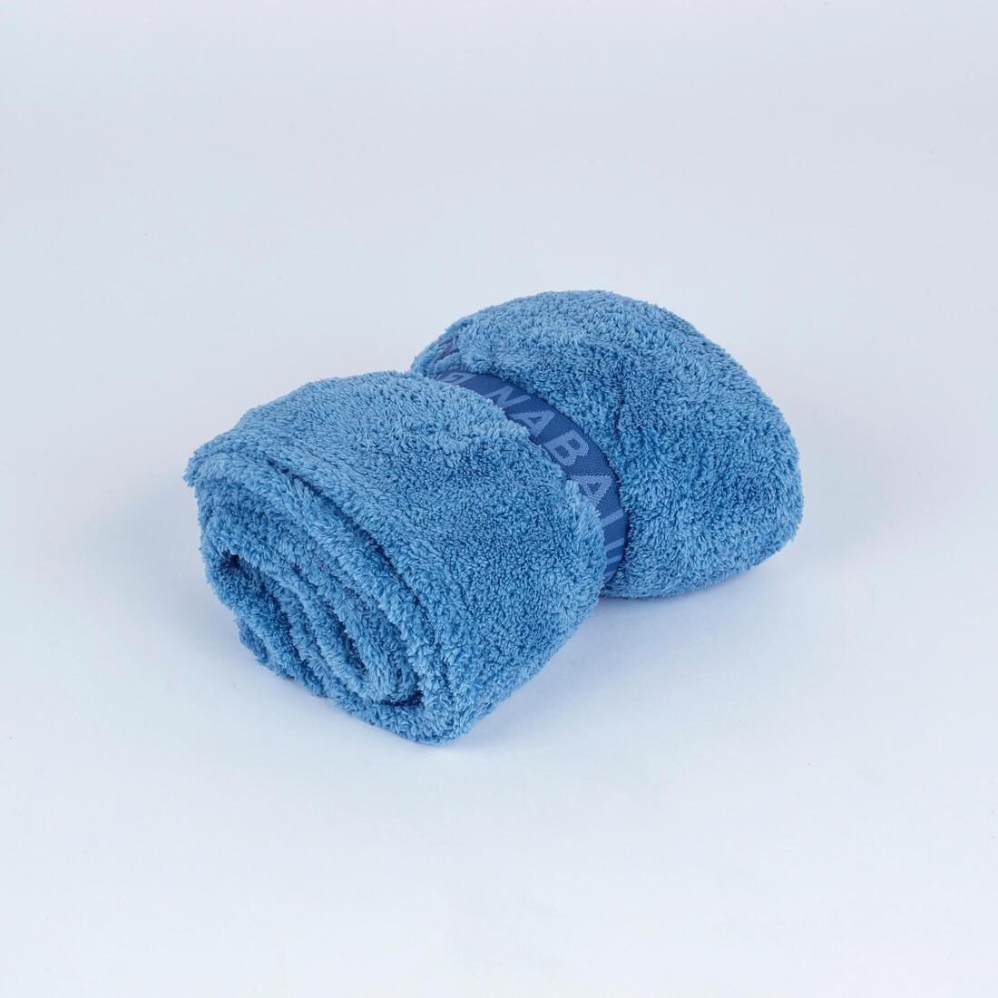 DUSK BLUE Ultra-Soft Microfibre Towel Size L 80 x 130 cm, No Color, large image number 14