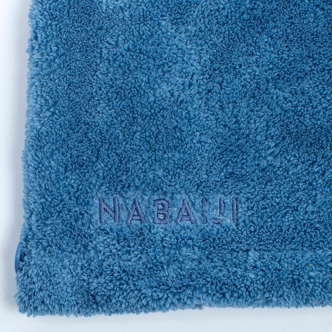 Swimming Soft Microfibre Hair Towel, Blue, No Color, large image number 3