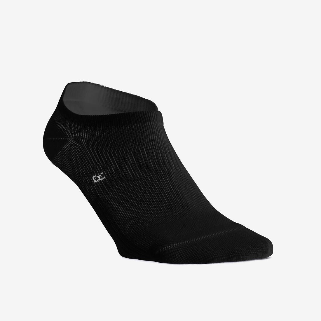 Women Invisible Socks - Twin-Pack, Black, , medium