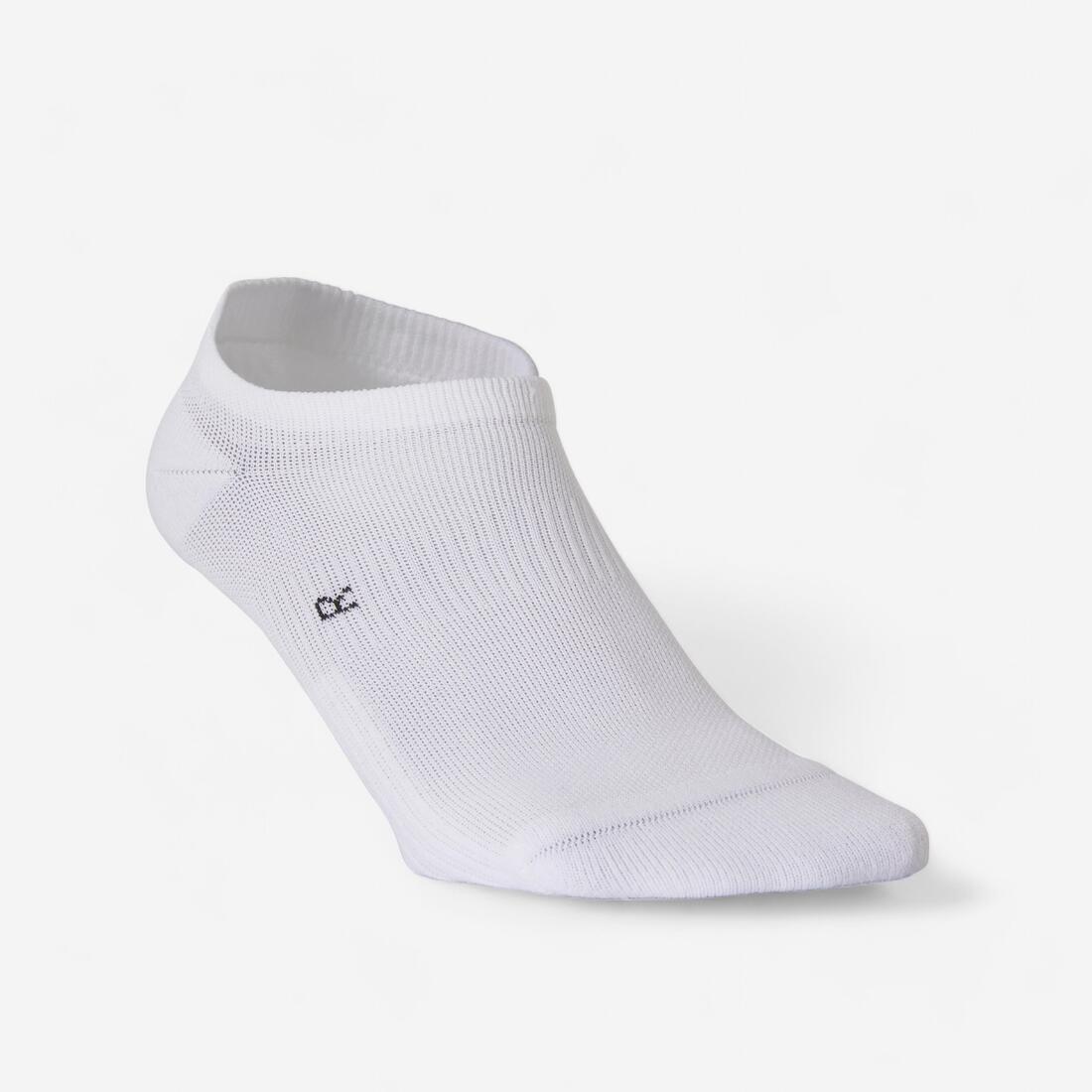 Women Invisible Socks - Twin-Pack, White, No Color, medium
