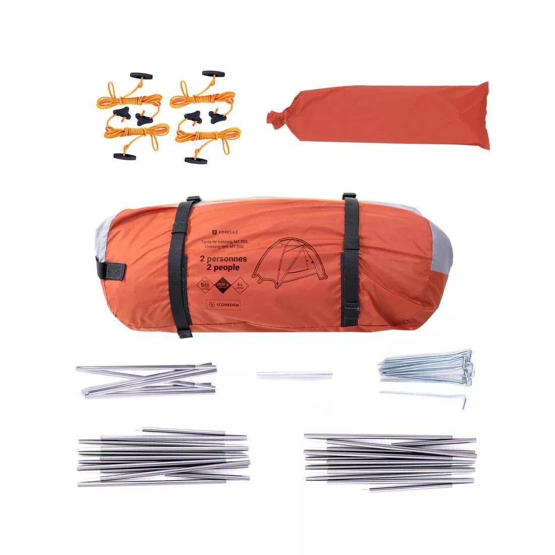 DEFAULT Trekking dome tent - 2-person - MT500, No Color, large image number 7