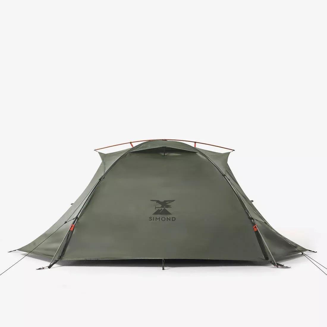 Three-Person Trekking Dome Tent - MT500, Khaki, 5401_000, large image number 4