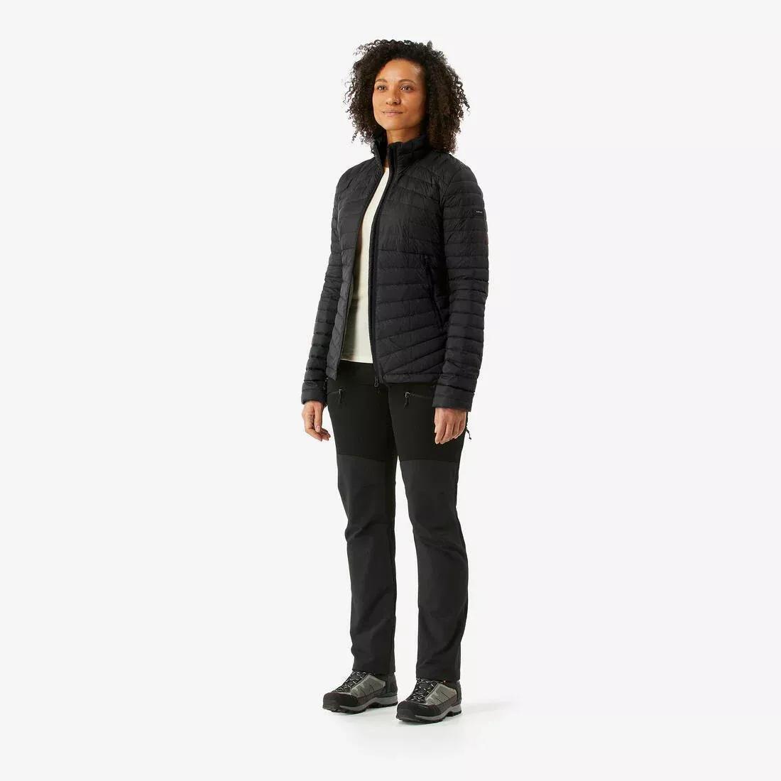 Women's mountain trekking down jacket - MT100 -5?�C, , large image number 1