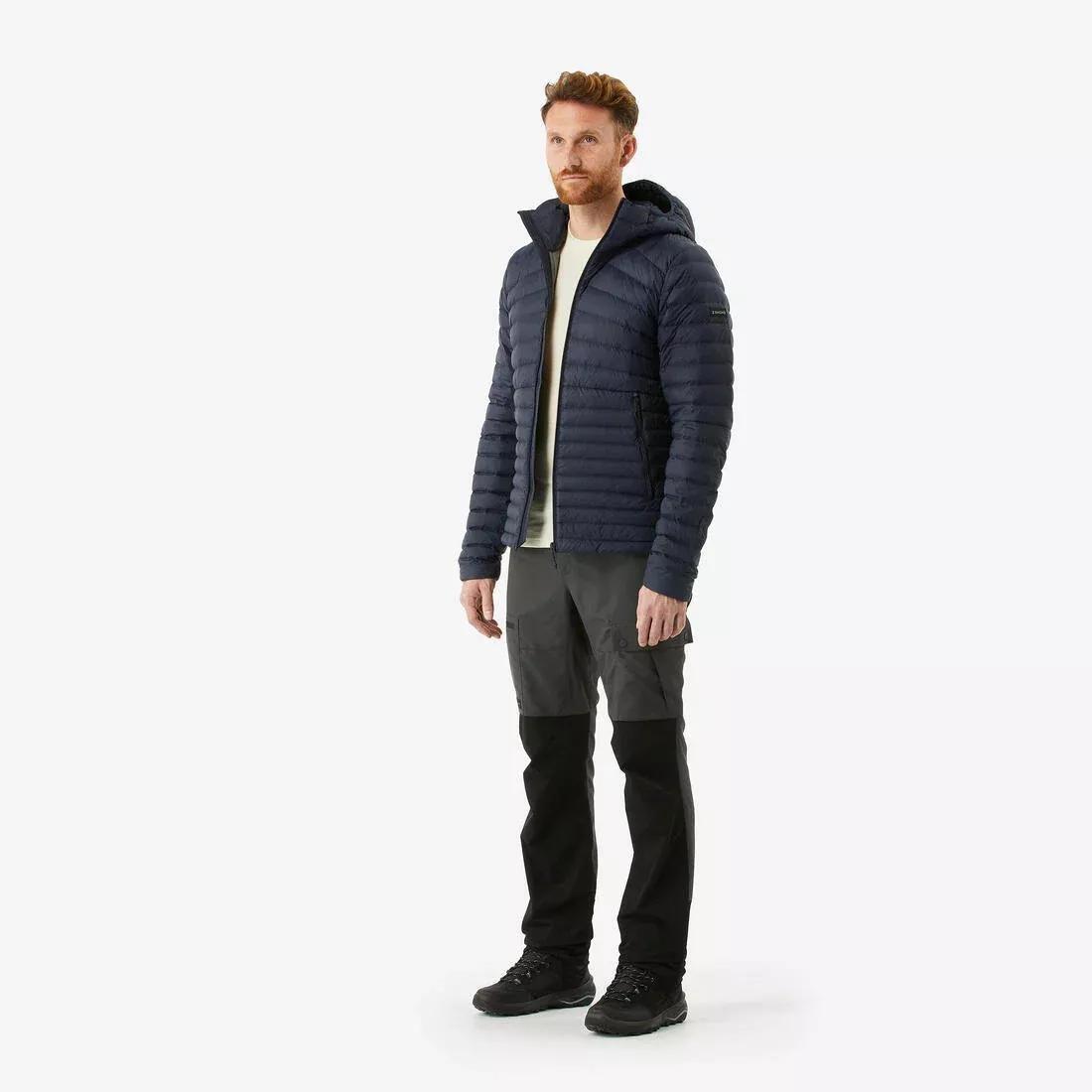 FORCLAZ--DOWN HOODY JKT MT100 M BLUE, No Color, medium