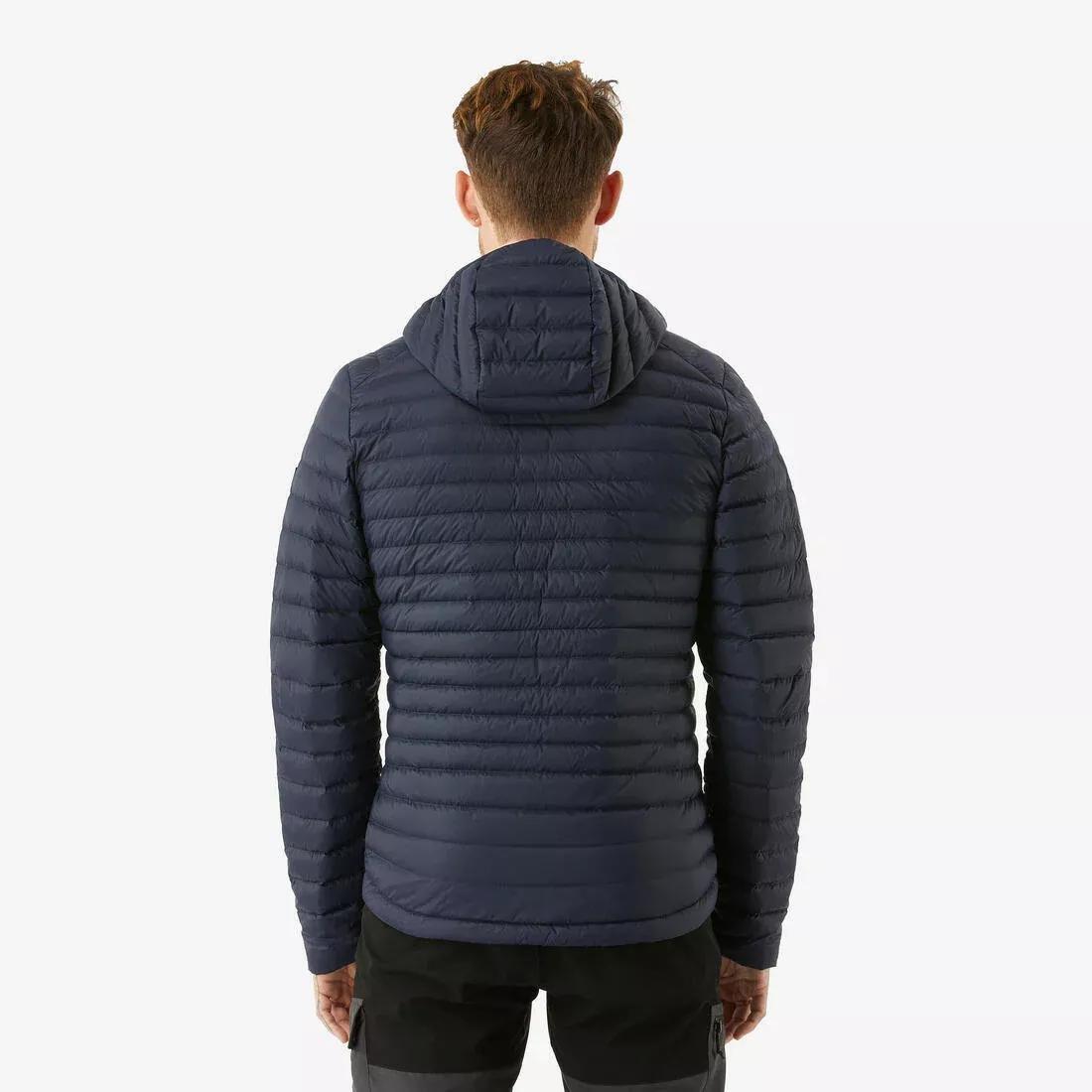 FORCLAZ--DOWN HOODY JKT MT100 M BLUE, No Color, large image number 4