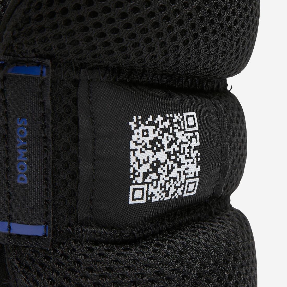 Fitness 2 X 1 Kg Wrist And Ankle Weights, Black, No Color, large image number 4