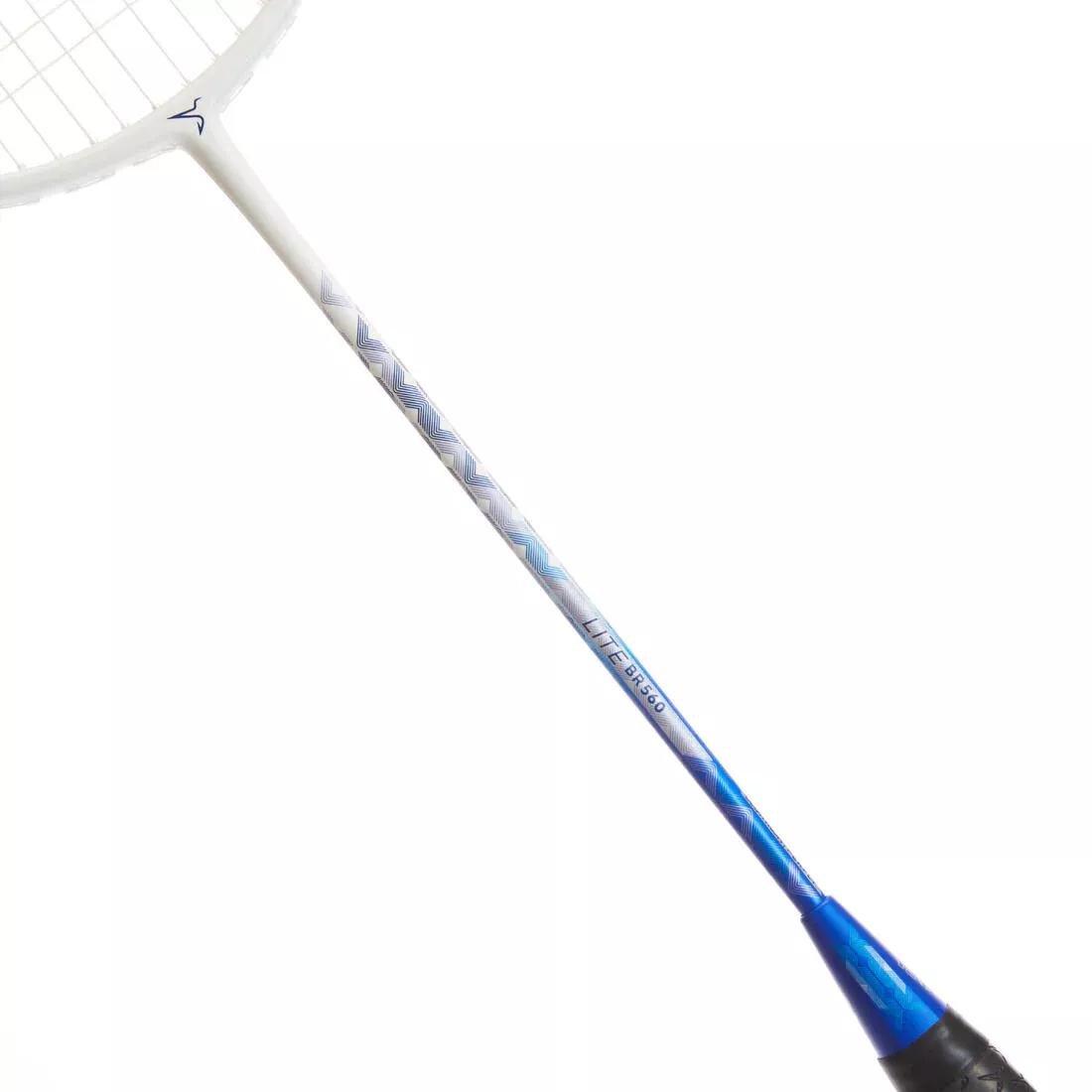 Adult Badminton Racket - Br 560 Lite, White, No Color, large image number 7