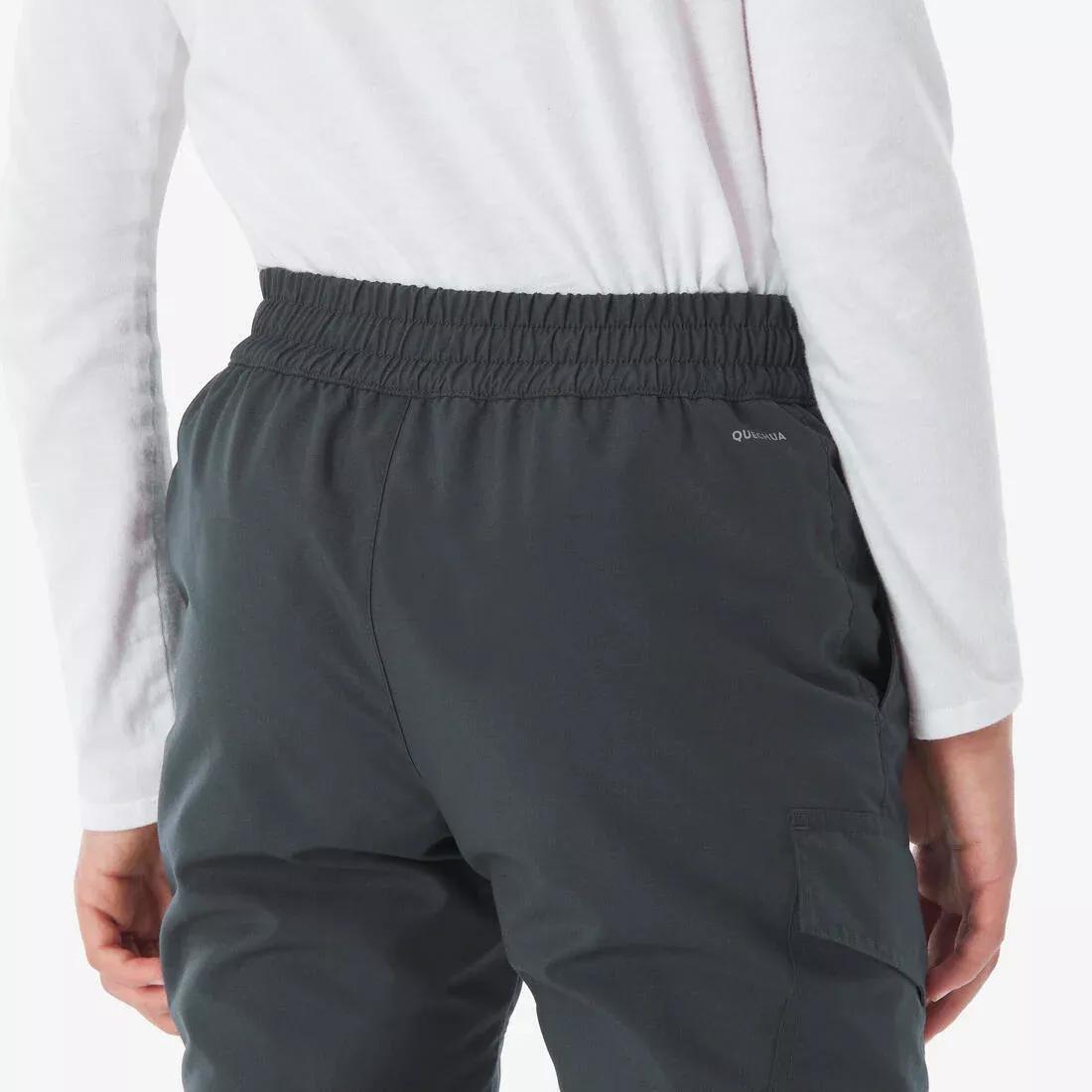 Kids Unisex Warm Trousers - NH100, Grey, No Color, large image number 9