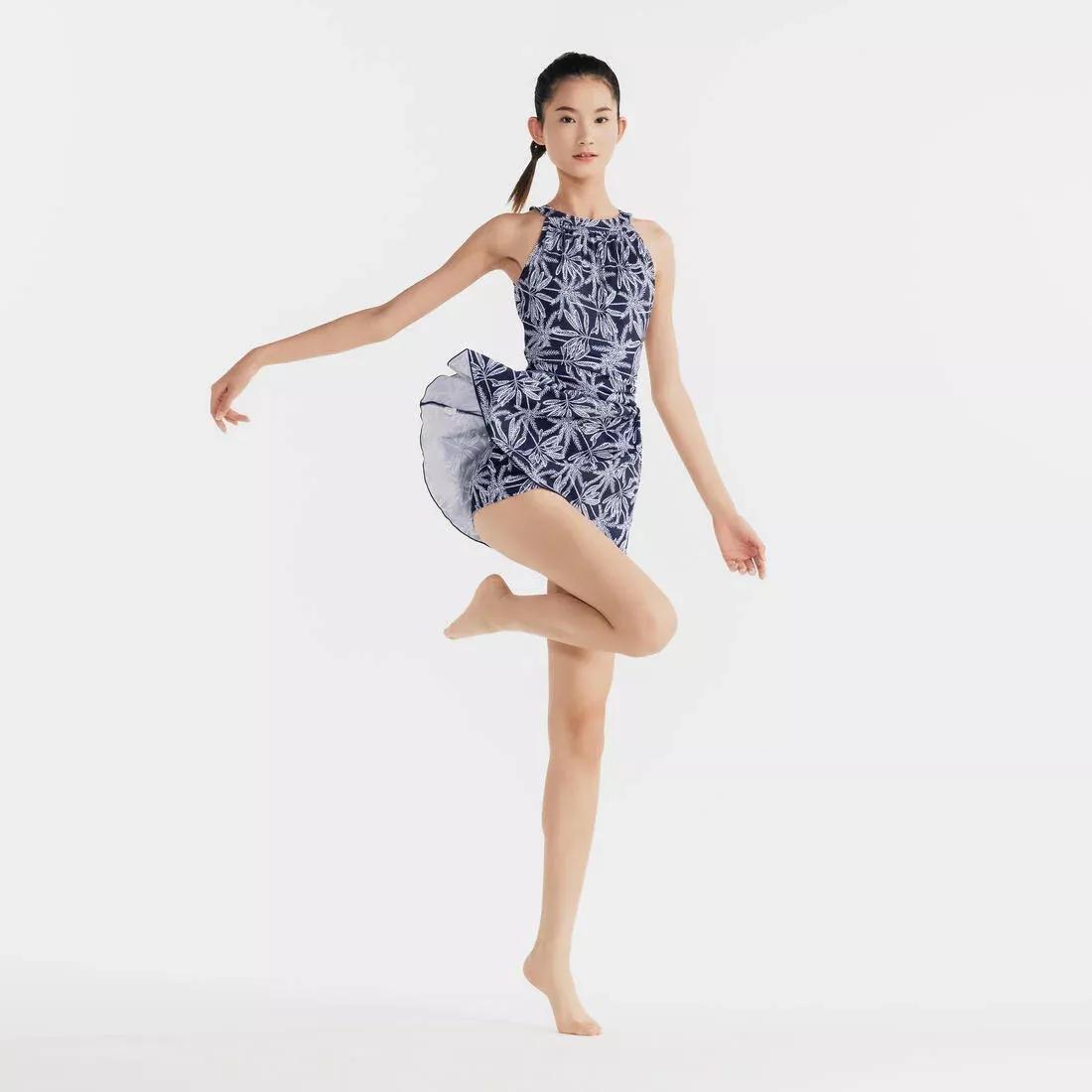 Women 1-Piece Skirt Swimsuit - CN Amber - Glory, Navy, No Color, large image number 8