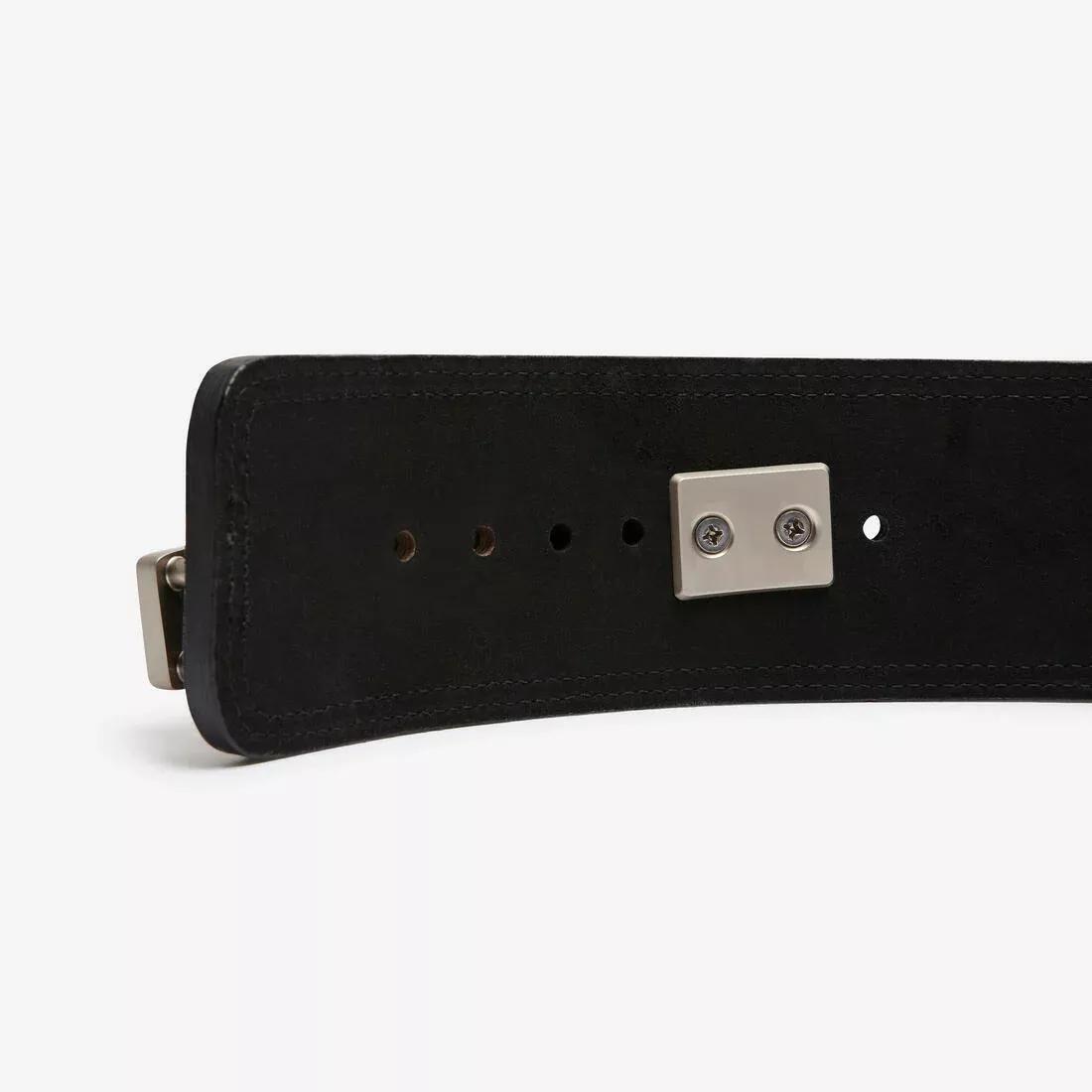 Powerlifting Belt with Lever, Beige, No Color, large image number 5