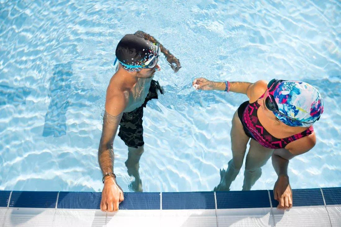 Floating Swimming Nose Clip, Grey, No Color, large image number 3