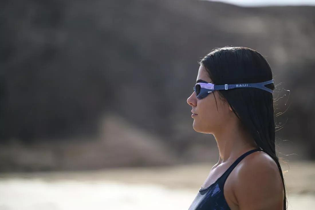 Kids' Swimming Goggles Smoked Lenses SPIRIT, No Color, medium