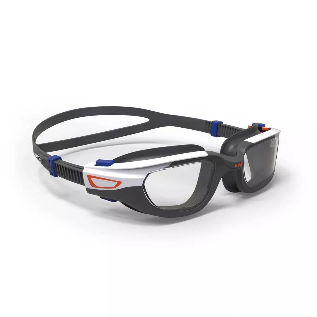 Kids' Swimming Goggles Smoked Lenses SPIRIT, No Color, large image number 4