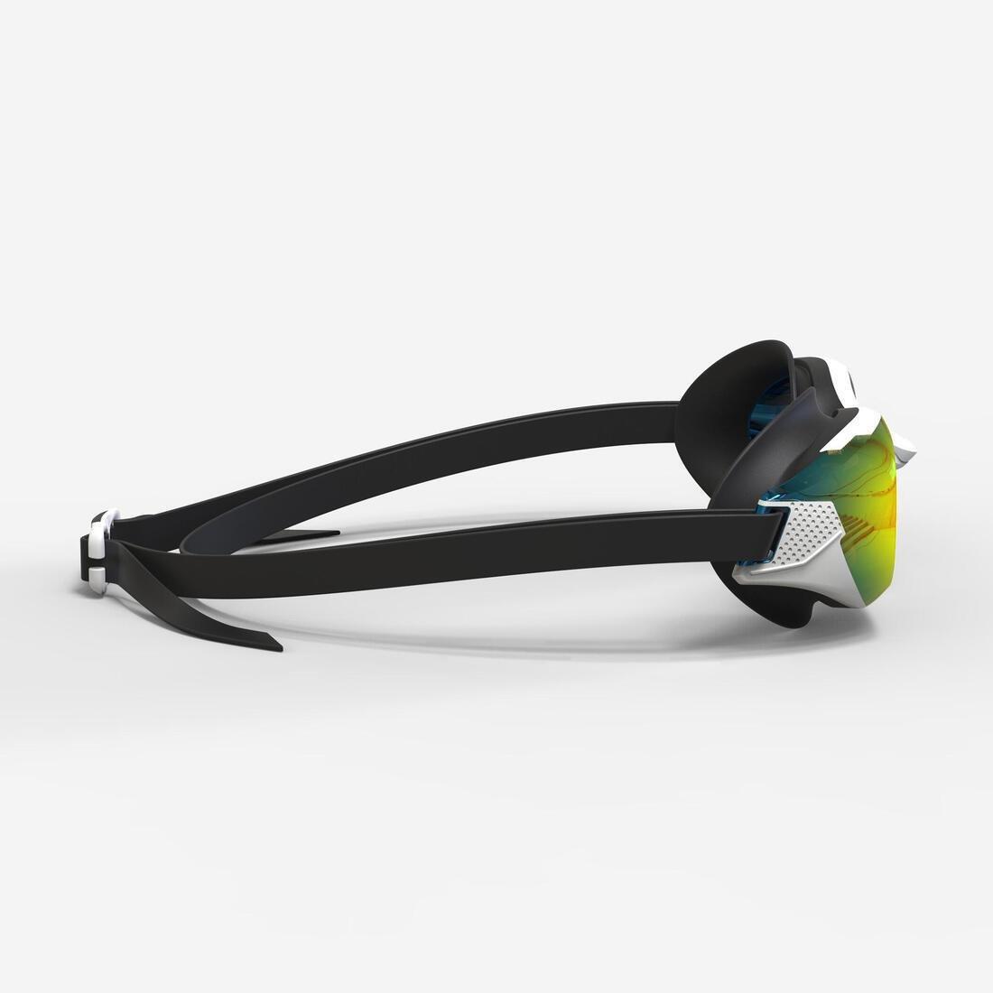 Swimming Goggles - Bfit - One Size, White Mirrored Lenses, No Color, large image number 9