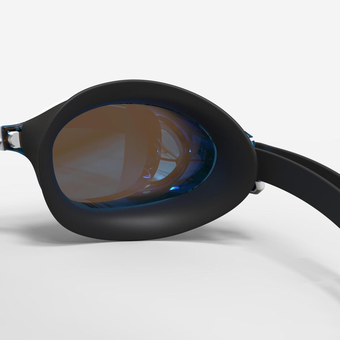 Swimming Goggles - Bfit - One Size, White Mirrored Lenses, No Color, large image number 12