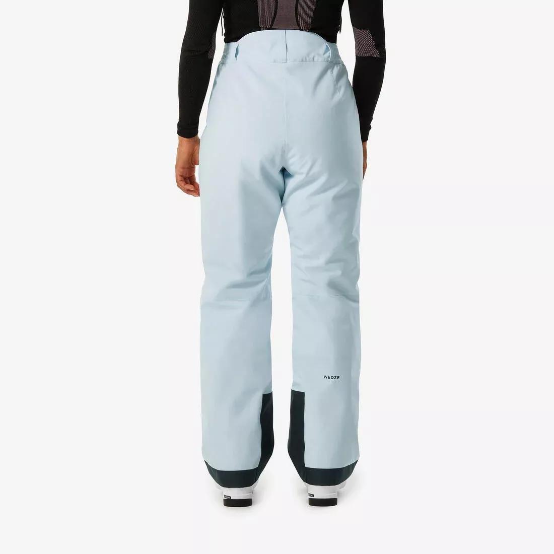 Women's Warm Snowboard Trousers, Delicate Blue, , large image number 1