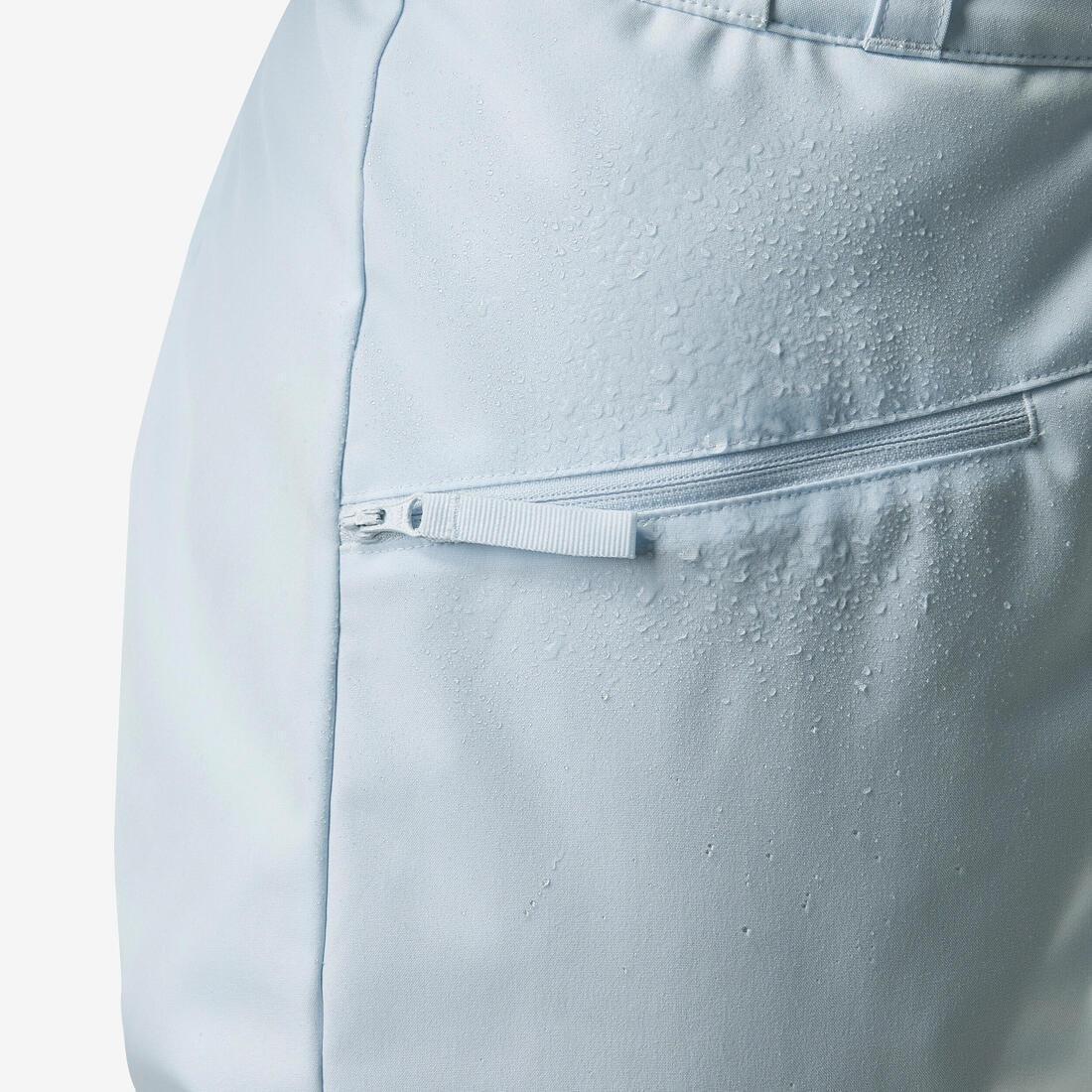 Women's Warm Snowboard Trousers, Delicate Blue, , large image number 3