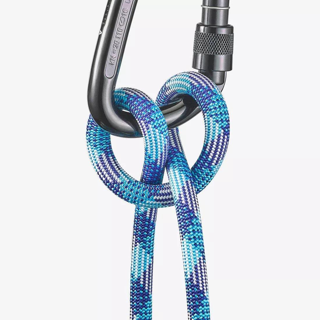 Climbing Rope 9.5mm X 80m - Vertika, Blue, No Color, large image number 3