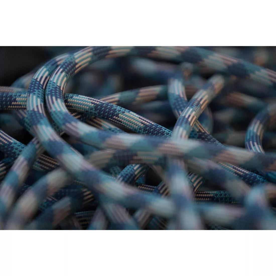 Climbing Rope 9.5mm X 80m - Vertika, Blue, No Color, large image number 8
