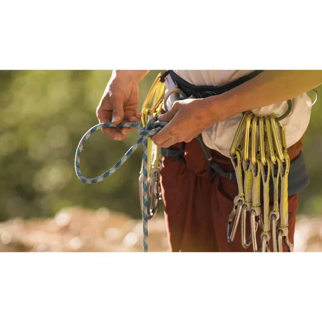 Climbing Rope 9.5mm X 80m - Vertika, Blue, No Color, large image number 10
