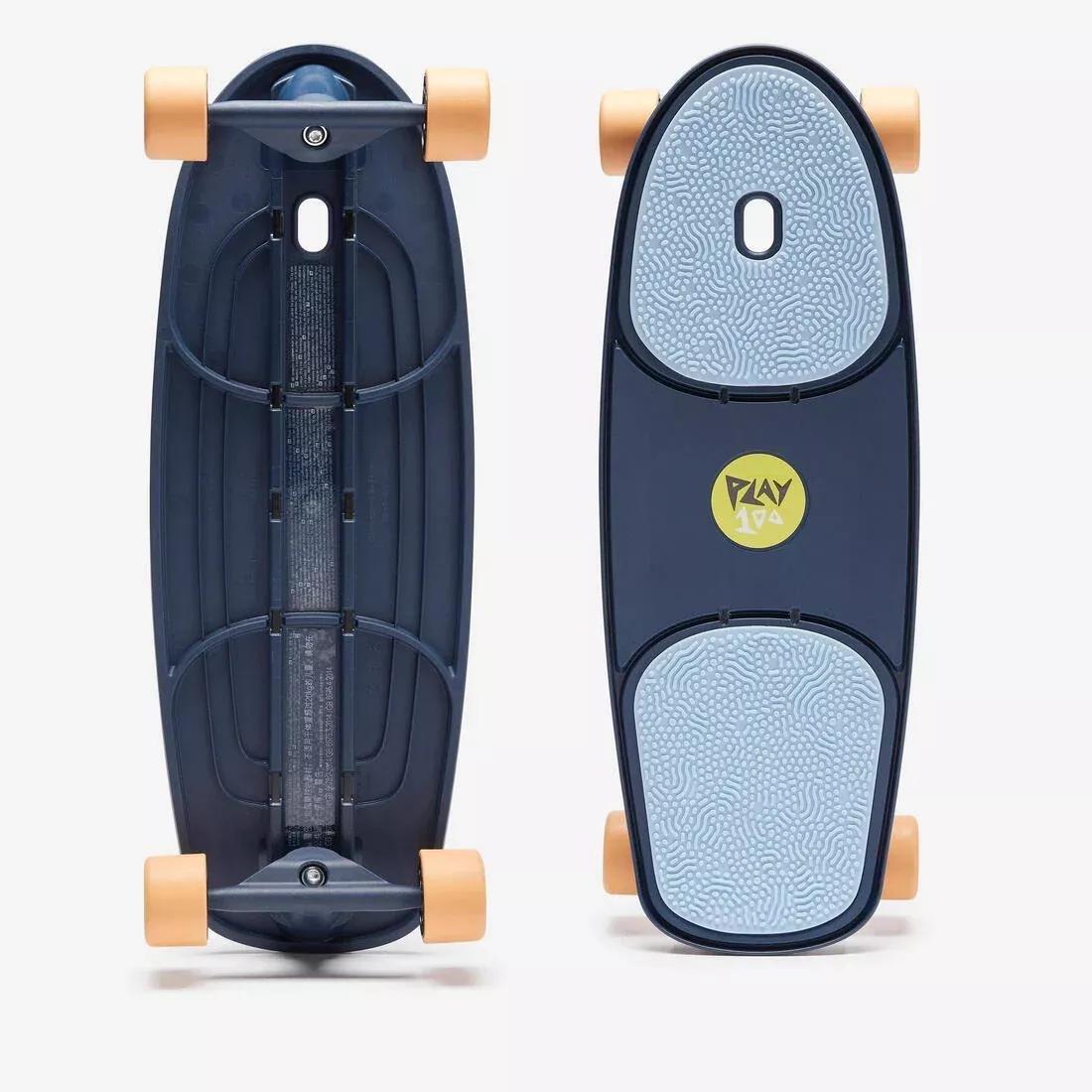 Kids Unisex Skateboard Ages 18 Months And Up - Play 100, Navy, No Color, medium