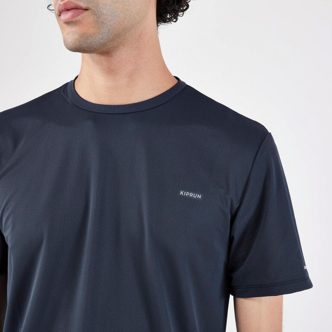 Men Running Breathable T-Shirt - Run 500 Dry, Navy, , large image number 7