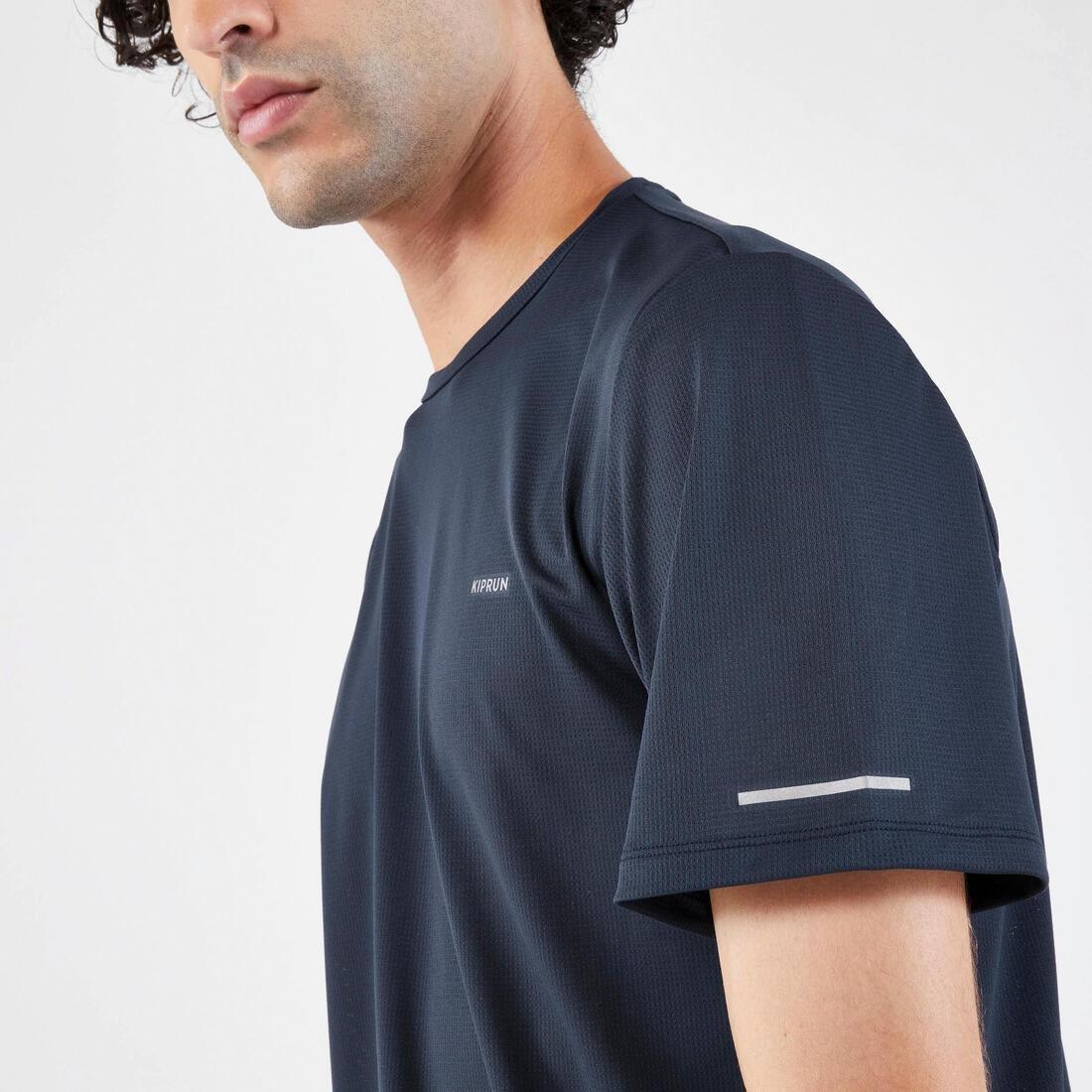 Men Running Breathable T-Shirt - Run 500 Dry, Navy, , large image number 14