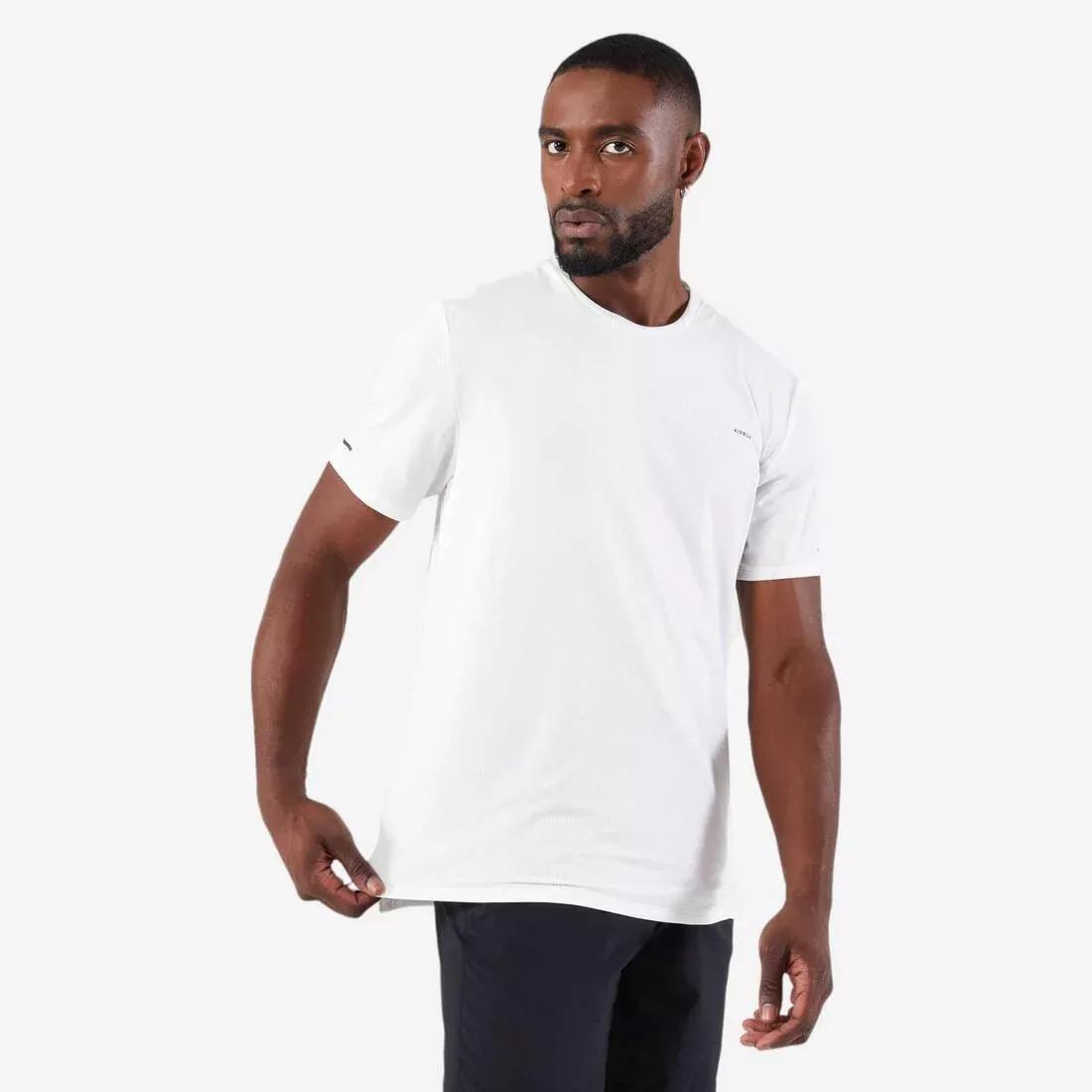 DEFAULT Men's Running Breathable T-shirt KIPRUN Run 500 Dry-yellow lemon, No Color, large image number 0