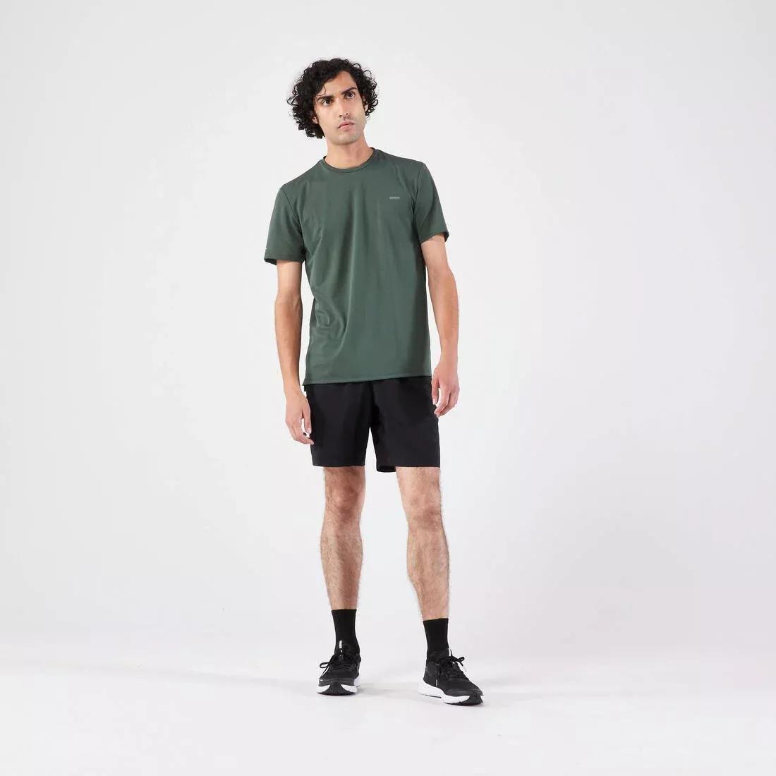 DEFAULT Men's Running Breathable T-shirt KIPRUN Run 500 Dry-yellow lemon, No Color, large image number 7