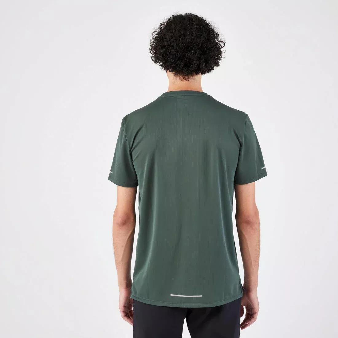 DEFAULT Men's Running Breathable T-shirt KIPRUN Run 500 Dry-yellow lemon, No Color, large image number 8