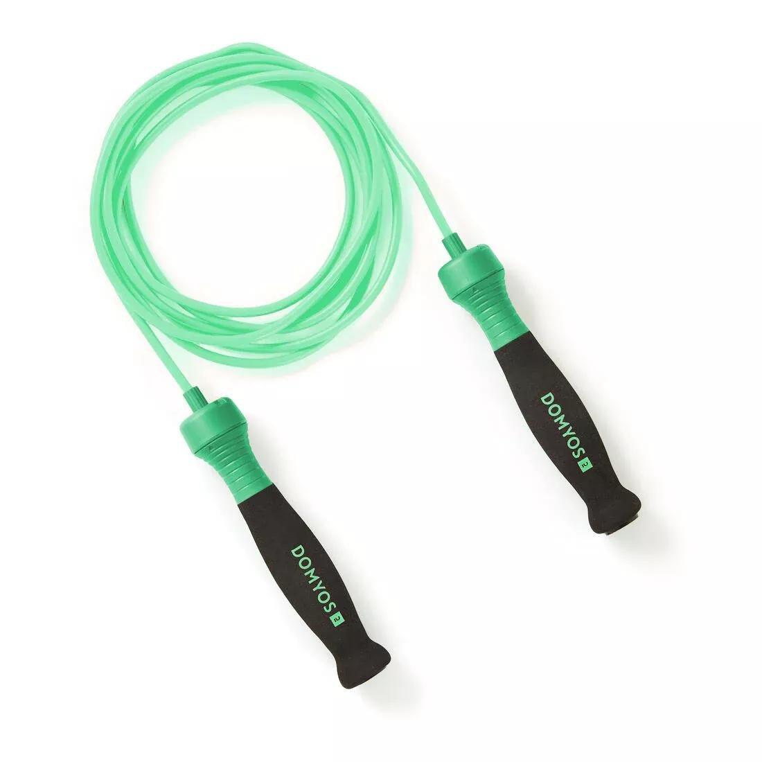 Skipping Rope - 500 Foam, Green, , medium