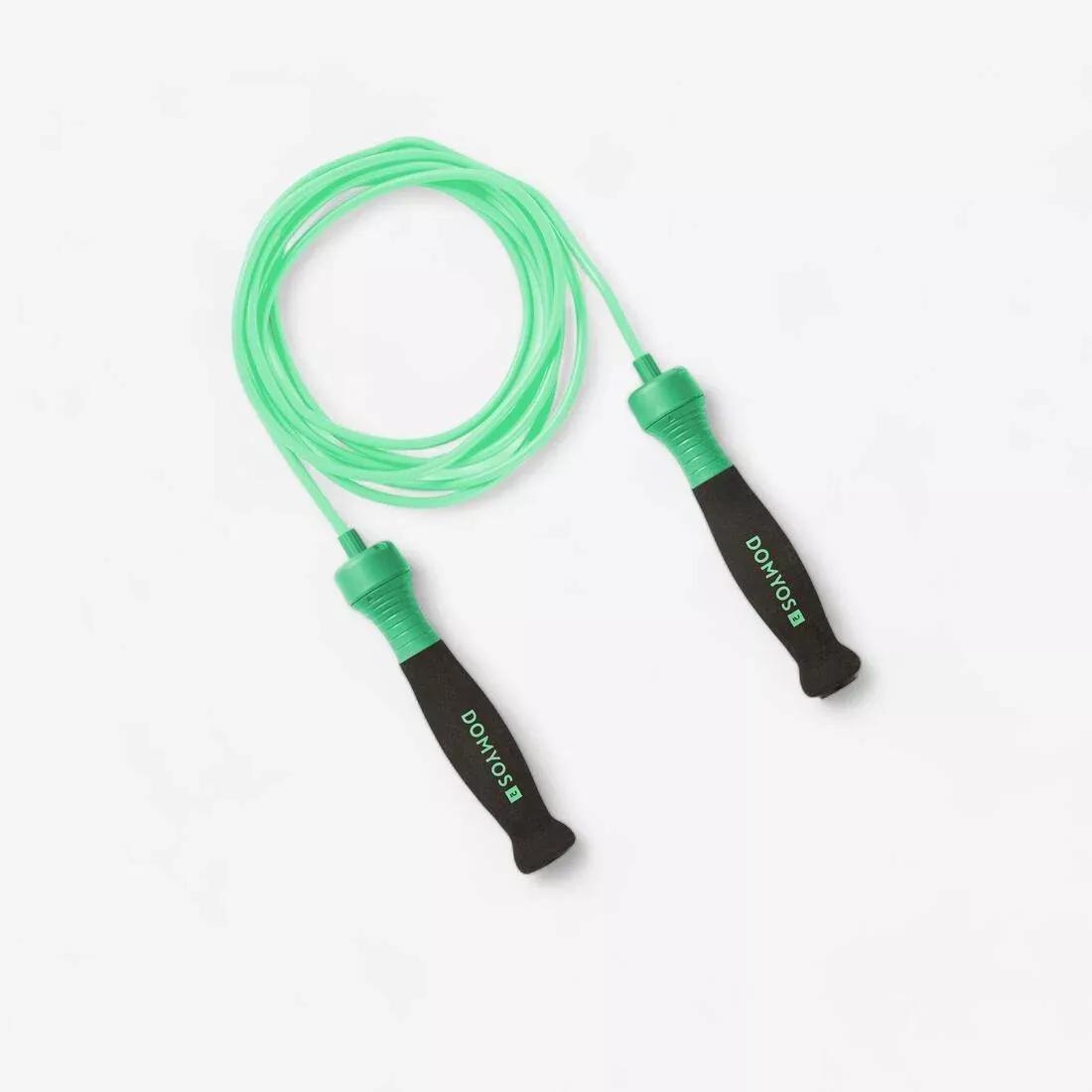Skipping Rope - 500 Foam, Green, No Color, large image number 1