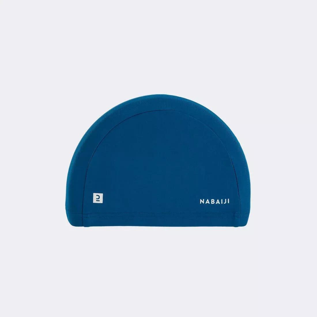 Kids Boys Mesh Swim Cap - Printed Fabric - Size S, Navy, No Color, large image number 1