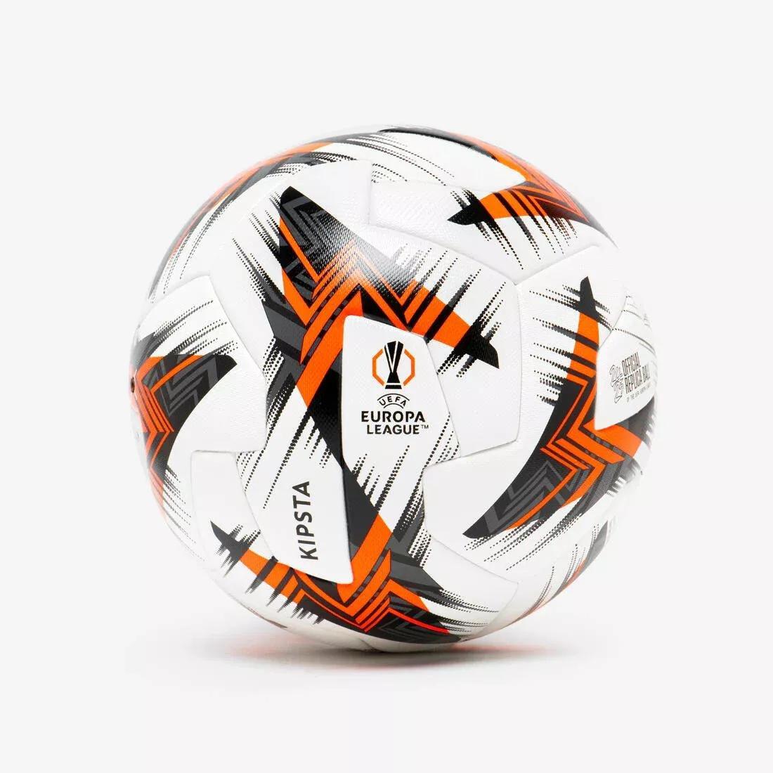 Uefa Europa League Replica Football 2024-2025 Size 5, White, No Color, large image number 0