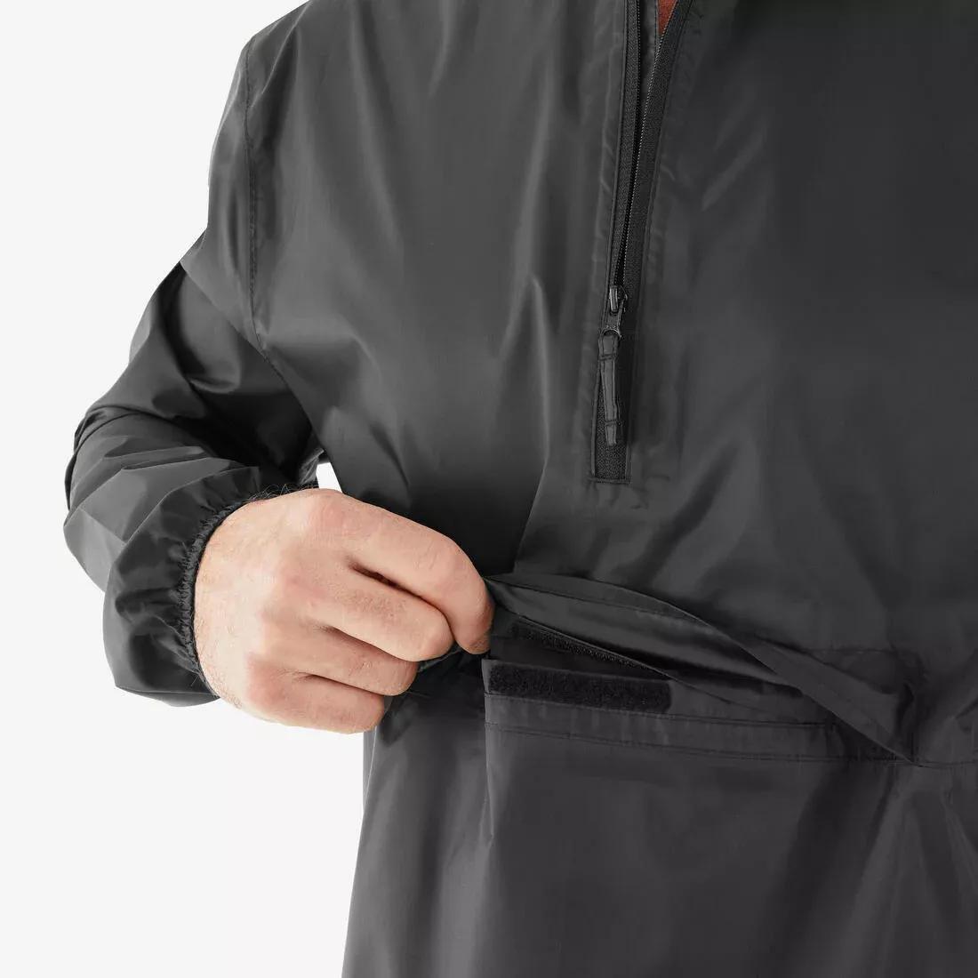 BLACK Jacket Raincut 1/2 Zip, , large image number 3