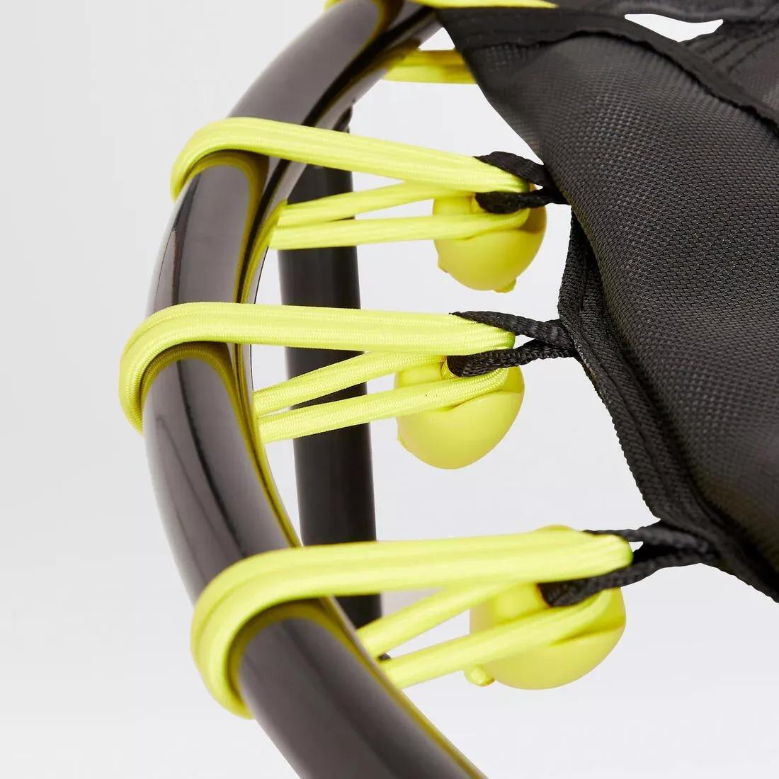 Fitness Trampoline Fit Trampo - 500 With Front Bar, Black/Yellow, No Color, medium