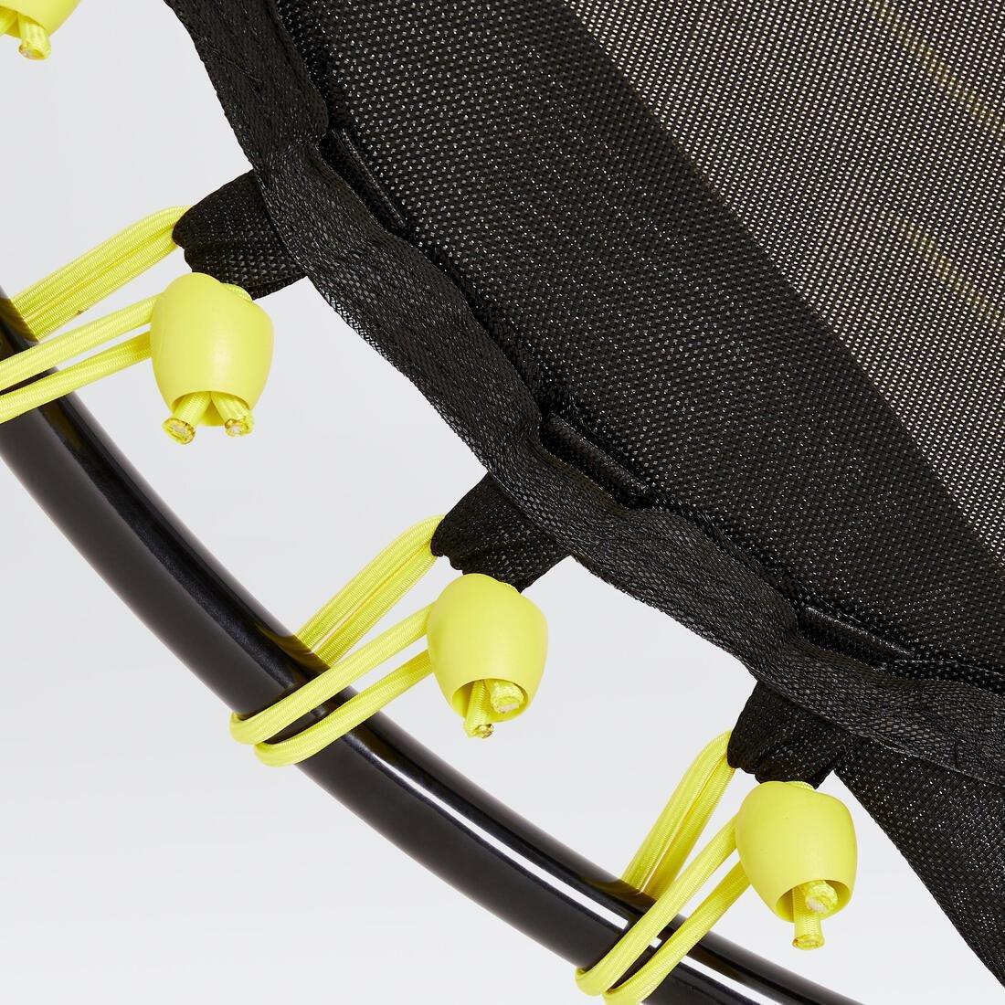 Fitness Trampoline Fit Trampo - 500 With Front Bar, Black/Yellow, No Color, large image number 3