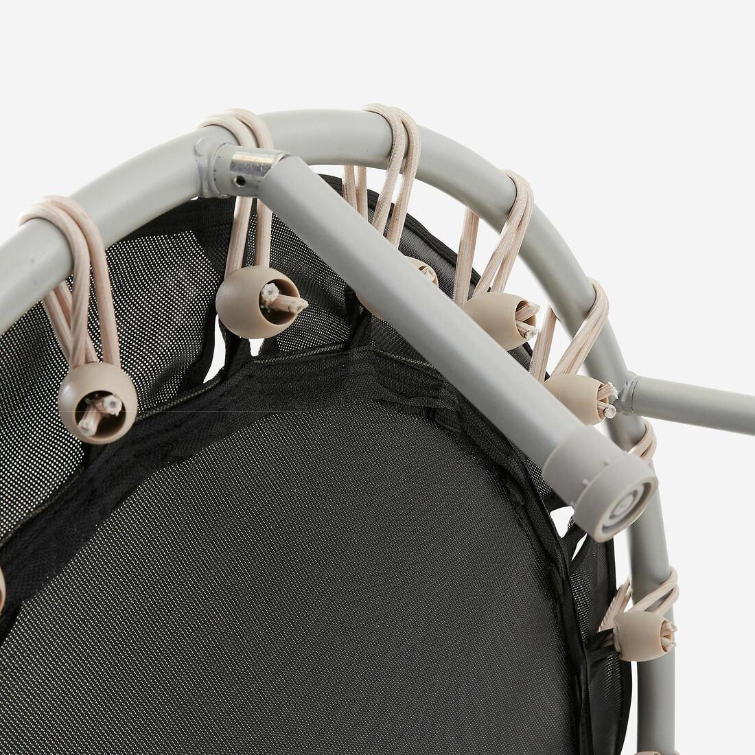 Fitness Trampoline Fit Trampo - 500 With Front Bar, Black/Yellow, No Color, large image number 12