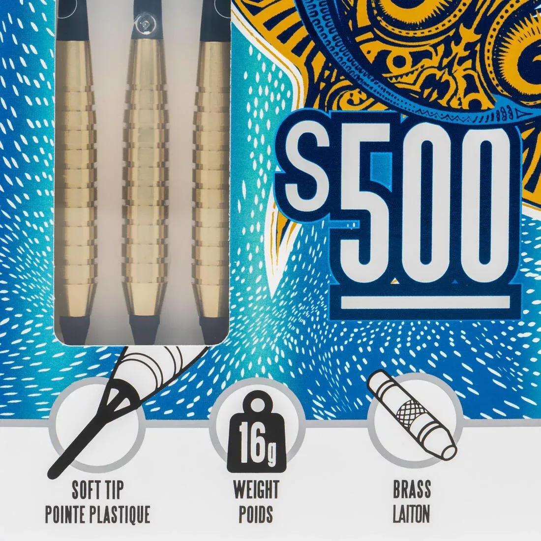 S500 Soft Tip Darts - Tri-Pack, No Color, large image number 9