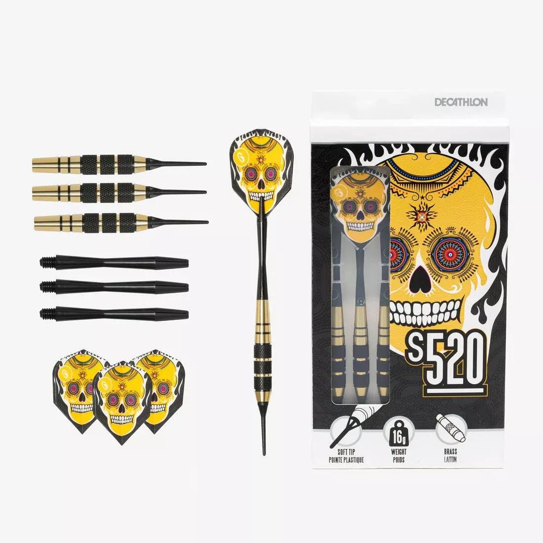 Soft Tip Darts - S520 Tri-Pack, Multicolour, No Color, large image number 6
