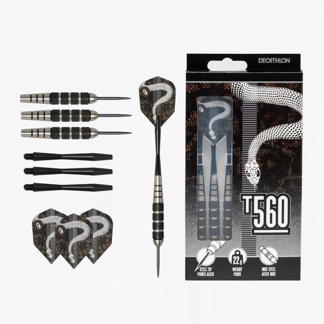 T560 Steel-Tipped Darts Tri-Pack, No Color, large image number 5