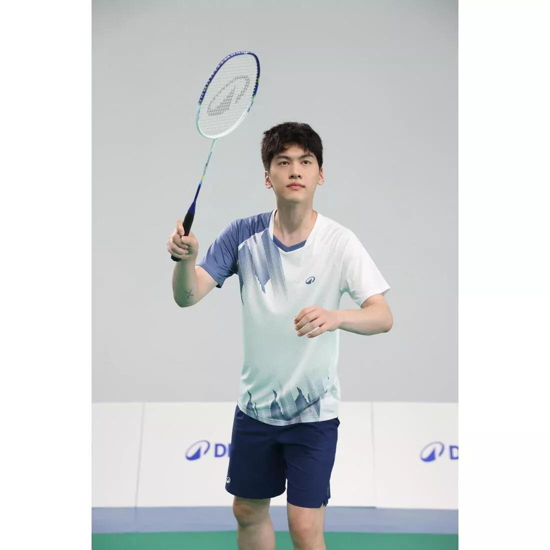 Adults Badminton Racket - Br Sensation 530, White, No Color, large image number 7