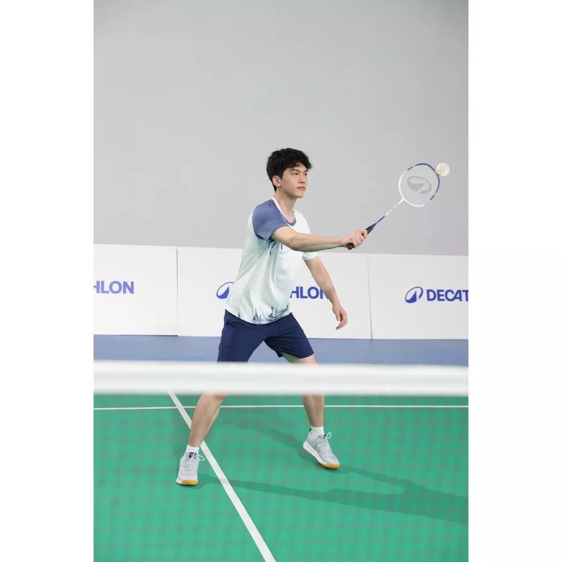 Adults Badminton Racket - Br Sensation 530, White, No Color, large image number 8