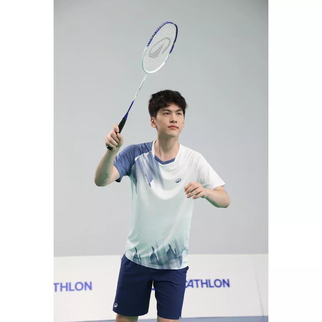 Adults Badminton Racket - Br Sensation 530, White, No Color, large image number 9